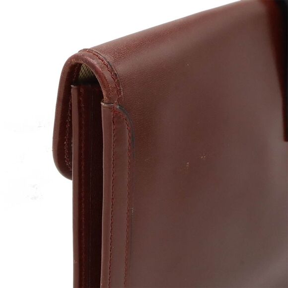 Hermes Jige PM Leather Clutch Bag - Picture 5 of 6